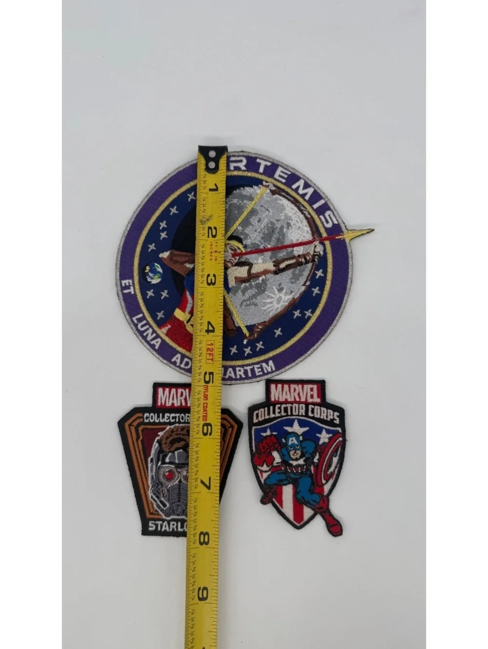 Artemis Marvel Collector Corps Embroidered Patch Lot